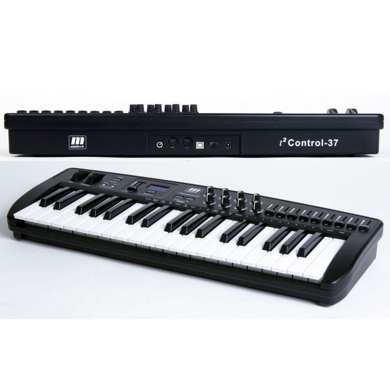 MIDI ( міді) клавіатура MIDITECH i2 Control-37 Black Edition